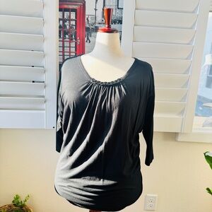 GAP. Size L.  Black Women's Blouse *** Material tag missing ***